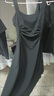 粉媚夢(mèng)黑色裙子女新品連衣裙夏季衣服女裝2025新款吊帶裙純欲長(zhǎng)裙穿搭 黑色吊帶收腰連衣裙 L 【建議115-130斤】 曬單實(shí)拍圖