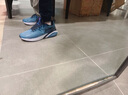 李寧（LI-NING）男鞋運動(dòng)鞋子跑步鞋云五代減震夏季款休閑鞋透氣訓練鞋軟底旅游鞋 瀑布藍/夜藍色【云5代】 42 曬單實(shí)拍圖