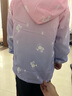 G.DUCKKIDS女童外套兒童衣秋冬款防風(fēng)衣2025春裝春秋洋氣中大童女孩上衣潮 紫色 150 cm 曬單實(shí)拍圖