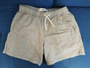 HOLLISTER25夏季新款美式度假風(fēng)復(fù)古舒適寬松短褲男裝KI328-5098 淺灰色 S (175/76A) 曬單實(shí)拍圖