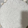 摩洛哥民族風(fēng)重工刺繡圓形抱枕套客廳沙發(fā)靠墊圓球印度裝飾靠枕 艾麗莎A 45*45CM（單枕套） 曬單實(shí)拍圖