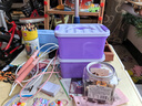 貝達思貝達思奶油膠咕卡套裝貼紙女孩玩具手工diy材料包兒童益智禮物咕咔盤古卡酷卡貼畫豪華版姑卡箱估 咕卡套裝359件 曬單實拍圖