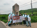 得力（deli）激光筆 可充電教鞭 ppt翻頁幻燈片遙控翻頁筆 演講筆無線激光演示筆翻頁器 綠光 黑色 2801G 曬單實(shí)拍圖
