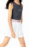 little MO&Co.速干 little moco童裝25夏裝新款女童運(yùn)動(dòng)風(fēng)百褶裙半身裙含安全褲 漂白色 140 140/58 曬單實(shí)拍圖