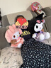 MY MELODY美樂蒂抱枕毛絨玩偶娃娃三麗鷗七夕情人節(jié)禮物女孩生日 曬單實(shí)拍圖