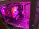 長城（Great Wall）冰霜X3W白色電腦機箱（M-ATX/360水冷位/U3/9風扇位/磁吸翻門/五槽PCI/兼容5080） 曬單實拍圖