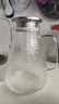 青蘋果耐熱玻璃冷水壺樹紋家用涼水壺杯大容量客廳玻璃壺泡茶壺套裝 【99.8%選擇】鋼蓋冰晶壺1800ml 曬單實拍圖