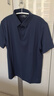 雅戈爾（YOUNGOR）短袖POLO衫男可機洗桑蠶絲混紡無(wú)縫壓合隨性不易變形2025新品 暗藍VSZS513119GCA XL （推薦150-165斤） 曬單實(shí)拍圖