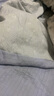 棉加加（Cotton++）紗布浴巾6層嬰兒純棉寶寶全棉100%新生兒童3-6-12歲洗澡包被裹巾 熊頭灰【a類6層一體超柔110*110 cm拉伸尺寸 曬單實拍圖