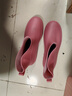FOOTOPPO時尚雨鞋女短筒雨靴成人中筒水鞋女士防水膠鞋防滑水靴套鞋 曬單實拍圖
