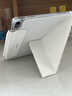 科技魚2025新款iPadpro四角防撞磁吸雙面夾air7保護套6適用蘋果11寸保護殼10.9平板4全包5輕薄13防彎mini 【白色】全包邊設計/四角防抗摔/橫豎可支撐 iPad Air6/Air7 曬單實拍圖