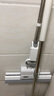 大衛(wèi)膠棉拖把38cm海綿頭桿長(zhǎng)132cm2頭M12巨無(wú)霸滾輪式大號(hào)膠棉拖 曬單實(shí)拍圖