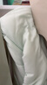 全棉時(shí)代夏涼被純棉夾棉被春夏嬰兒寶寶空調(diào)被幼兒園被被毯1.2*1.5m烏龍綠 曬單實(shí)拍圖