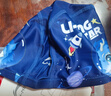 李寧（LI-NING）兒童泳帽男女童柔軟舒適可愛游泳帽卡通印花布帽6161航海藍(lán) 曬單實拍圖