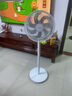 美的（Midea）電風(fēng)扇家用7葉落地扇搖頭電風(fēng)扇循臥室宿舍輕音風(fēng)扇臺式桌面小型風(fēng)扇臺地兩用升級款 白色丨7葉臺地兩用 曬單實拍圖