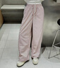 森馬（Semir）防曬休閑褲女25夏季一褲兩穿闊腿褲涼感褲子109325127003 曬單實(shí)拍圖