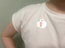 無(wú)印良品（MUJI）女式 天竺編織 法國(guó)袖T恤 短袖上衣女款內(nèi)搭25年夏季女裝BB2RKA5S 白色 M （160/84A） 曬單實(shí)拍圖