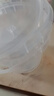 京東物流 食品級(jí)手提密封塑料桶包裝桶釣魚桶抓魚桶水果冰粉桶擺攤桶龍蝦打包盒300ml-5L 1L-透明色（2個(gè)裝）滿口容量950ML 曬單實(shí)拍圖