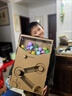 美博森派對自制小扭蛋機DIY:幼兒園紙箱紙板手工義賣小朋友獎品扭扭蛋機 扭蛋機【不含膠膠棒】 曬單實拍圖