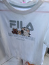 FILA KIDSx原田治聯(lián)名系列斐樂兒童T恤2025夏季小童短袖上衣 曬單實(shí)拍圖