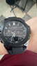 CASIO卡西歐生肖蛇年限定 GSHOCK鋼鐵之心黑金光能藍(lán)牙手表男 GST-B400 GST-B400BB-1黑殼膠帶 曬單實(shí)拍圖