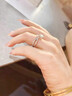 莫桑石情侶一對(duì)求結(jié)婚鉆戒仿真七夕對(duì)戒婚禮純銀鍍鉑金pt950戒指 輕奢款-皇冠女戒60分-玫瑰禮盒 默認(rèn)活口【閉口備注圈號(hào)】 曬單實(shí)拍圖