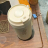 卡羅特（CaROTE）保溫杯陶瓷內(nèi)膽咖啡杯女生高顏值隨行杯新款不銹鋼水杯 金色430ml 曬單實(shí)拍圖