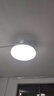 美的（Midea）風(fēng)扇燈餐廳吊扇燈led臥室燈隱形扇葉遙控三防燈具熟睡風(fēng)包安裝 曬單實(shí)拍圖