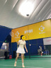 YONEX尤尼克斯羽毛球短裙女款輕量快干百褶運(yùn)動(dòng)裙220105BCR 黃色 M 曬單實(shí)拍圖