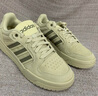 adidas ENTRAP美式校園風(fēng)運(yùn)動(dòng)板鞋少年感復(fù)古籃球鞋男女阿迪達(dá)斯 淺芥末綠/深綠JS3007   42 曬單實(shí)拍圖