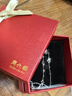 周六福PT950鉑金手鏈蝴蝶白金送女友七夕情人節禮物B0714760 約3.76g  曬單實(shí)拍圖