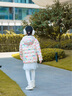 巴拉巴拉童裝兒童羽絨服秋冬裝男女童寶寶短款輕薄外套上衣親子裝純色衣服 花園粉-連帽-白鴨絨 清潔度1000+ 140 （充絨量54g） 曬單實(shí)拍圖