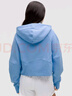 lululemon丨Scuba 女士超寬松款半拉鏈連帽衫 LW3HTOS 天空藍(lán) M /L 曬單實拍圖