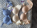 夏娃秘語胸罩收副乳上托調(diào)整型女內(nèi)衣小胸聚攏顯大支撐文胸 膚色(Y018) 75B /34B(中薄杯約1.5CM) 曬單實拍圖