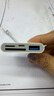 畢亞茲 蘋(píng)果手機OTG轉接頭 轉接口lightning轉讀SD/TF/USB/PD四合一卡轉換器插卡高速外接U盤(pán)鍵鼠ipad 曬單實(shí)拍圖