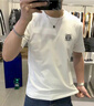 倉石一樹(shù)倉石一樹(shù)正品潮牌高端輕奢男士T恤短袖夏季新款寬松休閑情侶半袖 白色 （純棉） XL 曬單實(shí)拍圖