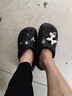 TOOMANYSHOES【趙昭儀同款】你的小熊輕氣球彩色泡泡洞洞鞋外穿涼鞋厚底拖鞋女 黑色（輕氣球款） 20 36/37 曬單實拍圖
