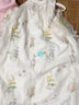 茵曼法式刺繡無(wú)袖掛脖連衣裙2025夏季女裝新品海邊度假沙灘長(zhǎng)裙子 杏色 XL 曬單實(shí)拍圖