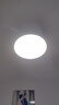 歐普（OPPLE）風(fēng)扇燈吊扇燈24瓦LED照明低噪音餐廳臥室吊燈燈具包安裝 冰風(fēng)白 曬單實拍圖