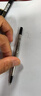 派克（PARKER） 筆芯水性筆芯 簽字筆替換芯 派克寶珠筆芯商務高檔辦公大容量筆芯 【細黑色0.5】6支 曬單實拍圖
