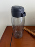 特百惠（Tupperware）樂趣550ML塑料杯男女學(xué)生便攜運(yùn)動(dòng)健身喝水杯子大容量夏季隨手杯 都市灰550ml 曬單實(shí)拍圖