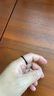 胖東來(lái)品質(zhì)黑曜石戒指天l然黑細黑玉食指超小號黑色尾環(huán)男女款 01款15-16mm 金店9.10.11碼 曬單實(shí)拍圖
