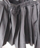 羅蒙女童裙子兒童百褶裙半身裙校園服大童小學(xué)生學(xué)院風(fēng)短裙 黑色130 曬單實拍圖