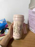 尚明保溫水杯咖啡杯鈦銀內(nèi)膽旋轉(zhuǎn)式可拆洗女生便攜高顏值禮物2024新款 櫻粉百合 曬單實(shí)拍圖