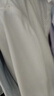 雅戈爾（YOUNGOR） 襯衫男士 夏季青年商務 易打理 高紗織高端短袖襯衫 漂白 42 曬單實拍圖
