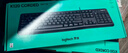 羅技（Logitech）MK120 鍵鼠套裝 有線鍵鼠套裝 辦公鍵鼠套裝 電腦鍵盤 USB即插即用 全尺寸 黑色 曬單實拍圖