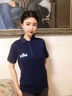 衫廿工作服定制印字印logo工衣訂制男女短袖polo文化衫班服t恤定做 藏青色 M 曬單實拍圖