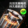 得力電動割草機鋰電打草機手推草坪修剪機除草機家用推草機 曬單實拍圖