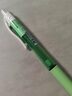派通（Pentel）BLN105按動黑色中性筆高顏值0.5mm簽字筆商務學生速干水筆水性筆文具 綠桿黑芯12支裝 曬單實拍圖