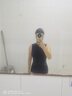李寧（LI-NING）泳衣女士連體三角專業(yè)訓(xùn)練游泳衣速干防曬競(jìng)速游泳裝備0951黑L 曬單實(shí)拍圖